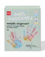 HEMA Vingerverf glitter - 4 stuks