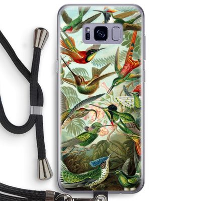Haeckel Trochilidae: Samsung Galaxy S8 Plus Transparant Hoesje met koord