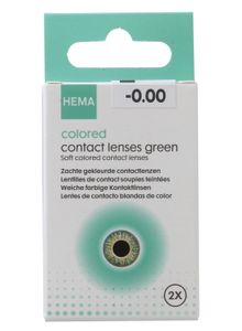 HEMA Gekleurde Contactlenzen - Groen (groen)