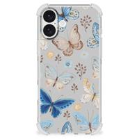 Case Anti-shock voor iPhone 16 Plus Vlinder
