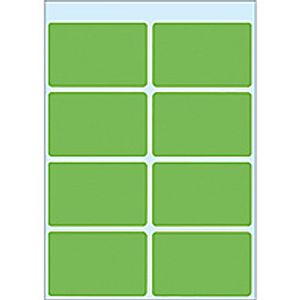 HERMA Multi-purpose labels 26x40mm green 40 pcs. etiket Groen 40 stuk(s)
