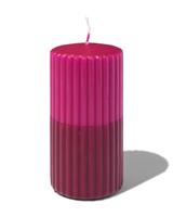 HEMA Stompkaars 7x13cm Rib Paars (roze)