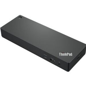 Lenovo 40B00300UK notebook dock & poortreplicator Bedraad Thunderbolt 4 Zwart, Rood