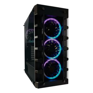 LC-Power Gaming 709B - Solar_System_X Midi Tower Zwart