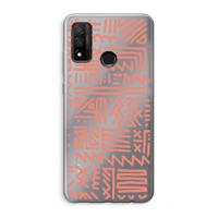 Marrakech Pink: Huawei P Smart (2020) Transparant Hoesje - thumbnail
