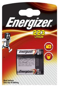 Energizer Lithium Battery CR-P2 | 6 V DC | 1500 mAh | Zilver | 1 stuks - EL223APB1 EL223APB1