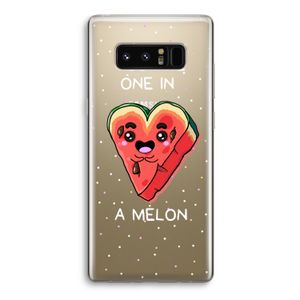 One In A Melon: Samsung Galaxy Note 8 Transparant Hoesje