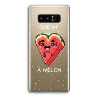 One In A Melon: Samsung Galaxy Note 8 Transparant Hoesje