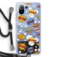 Pow Smack: Xiaomi Mi 11 Lite Transparant Hoesje met koord