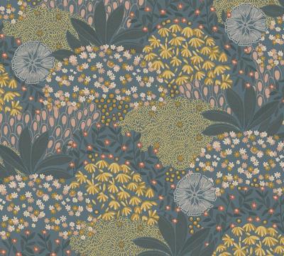 AS Creation Nara - Bruin - Floral - 387404