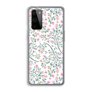 Sierlijke bloemen: OnePlus 9 Pro Transparant Hoesje