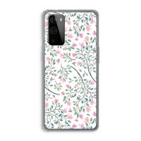 Sierlijke bloemen: OnePlus 9 Pro Transparant Hoesje