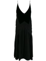 Givenchy robe évasée à fines bretelles - Noir Givenchy robe évasée à fines bretelles - Noir
