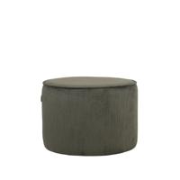 LABEL51 Poef Tibo - Army green - Ribcord - One Size
