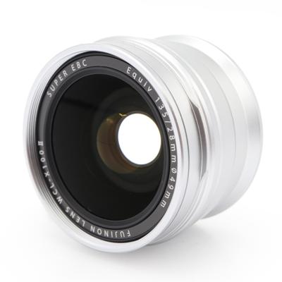 Fujifilm WCL-X100 II Wide Conversion Lens zilver occasion