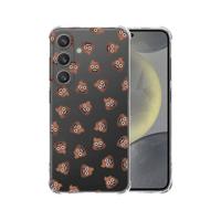 Samsung Galaxy S25 Plus Hoesje - Poep Emojis TPU Antishock
