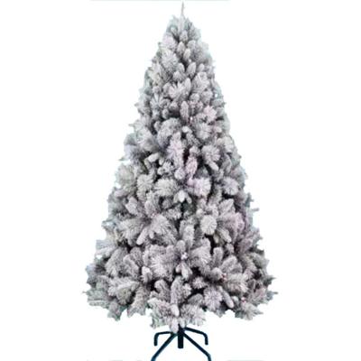 Kerstboom Home ESPRIT Groen PVC Metaal Besneeuwd 116 x 116 x 180 cm