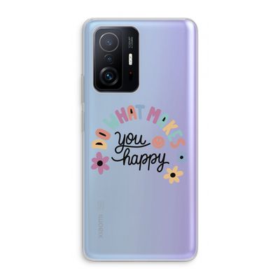 Happy days: Xiaomi 11T Pro Transparant Hoesje