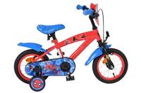 Spiderman Spider-man kinderfiets - jongens - 12 inch - blauw/rood