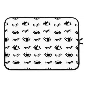 Eye pattern #2: Laptop sleeve 13 inch