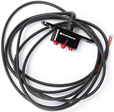 SUPERNOVA e3 tail light 2 achterlicht bagagedrager 6v zwart