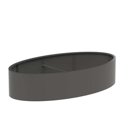 Adezz: Aluminium Ellipse AEL1 Plantenbak - Aluminium