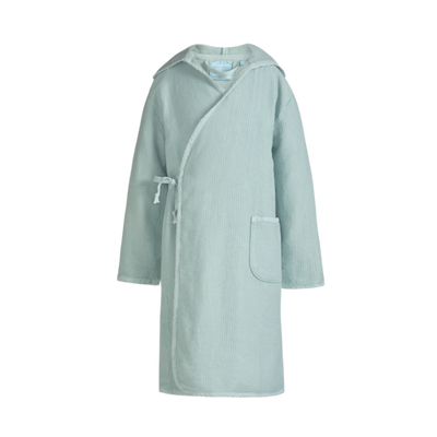 Vandyck Vandyck Kids Girls Badjas Celadon Green 9/10 Jaar