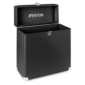Fenton RC30 platenkoffer voor ruim 30 platen - Zwart