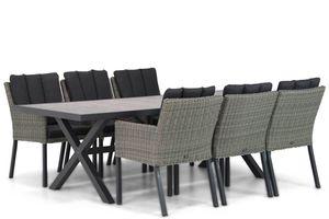 Garden Collections Oxbow/Crossley 245 cm dining tuinset 7-delig