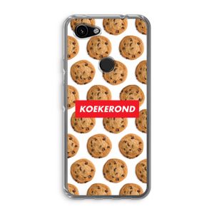 Koekerond: Google Pixel 3a Transparant Hoesje