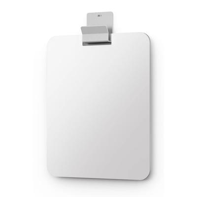 Zack Potes Spiegel - Anti-condens - geborsteld RVS 40801