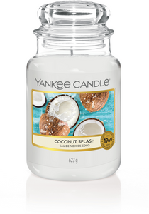 Yankee Candle Geurkaars Large Coconut Splash - 17 cm / ø 11 cm