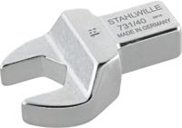 Stahlwille Steeksleutelgereedschap | sleutelwijdte 19 mm 14 x 18 mm | chroom-legering-staal | chroom-vanadium | 1 stuk - 58214019 58214019
