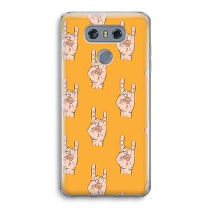 Rock: LG G6 Transparant Hoesje