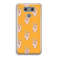 Rock: LG G6 Transparant Hoesje