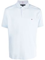 Tommy Hilfiger polo à patch logo - Bleu