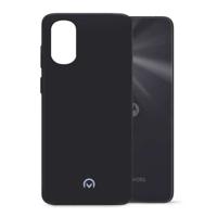 Mobilize Rubber Gelly Case Motorola Moto G22 Matt Black