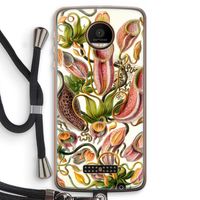 Haeckel Nepenthaceae: Motorola Moto Z Force Transparant Hoesje met koord