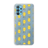 Ananas: Samsung Galaxy A32 4G Transparant Hoesje