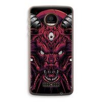 Hell Hound and Serpents: Motorola Moto Z Force Transparant Hoesje