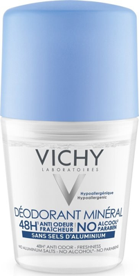 Vichy Minerale Deodorant Roller 48u Optimale Tolerantie