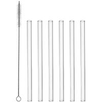 Montana rietjes glas + borsteltje 15cm