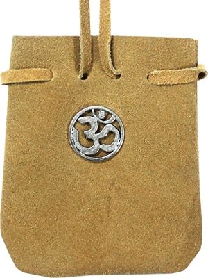 Suède Tasje Natural- Round Om