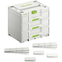 Festool Systainer SYS3-SORT/3 M 337 577769 Transportkist (l x b x h) 396 x 296 x 337 mm