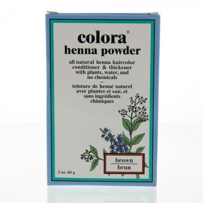 Colora Henna Henna Powder Brown 60gr Colora Henna Henna Powder Brown 60gr