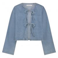 Nukus - Blauw | Dames | Spijkerjas | Blauw | XL | regular | Kamst mode