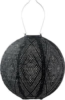 Lumiz solar lampion ikat 30 cm zwart