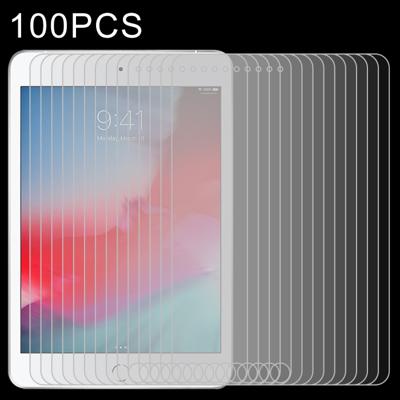 100 stuks 0.4 mm 9u oppervlakte hardheid explosie-proof gehard glas film voor iPad mini 2019