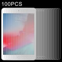 100 stuks 0.4 mm 9u oppervlakte hardheid explosie-proof gehard glas film voor iPad mini 2019