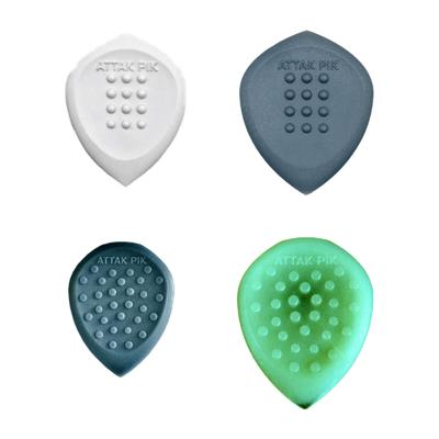 Acoustik Attak Stealths Starter Jazz Plectrum Variety 4-Pack